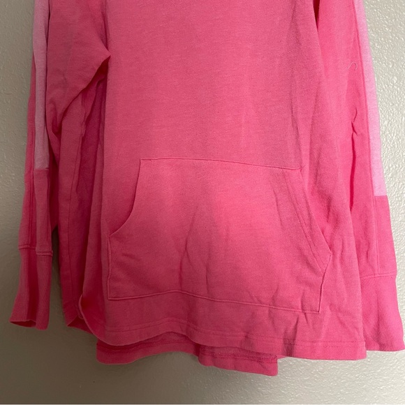 NWOT - Women’s - TEK GEAR Dry Tech - Neon Bright Pink Tunic Hoodie Sweatshirt - Picture 8 of 10